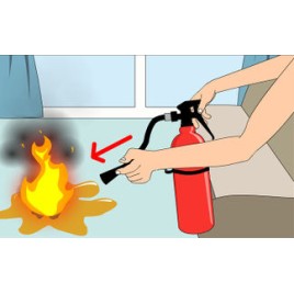 Bình bột chữa cháy đã có tem kiểm định